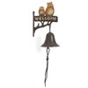Moritz Door Bell Welcome Owls Owl Birds Wall Bell Garden