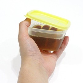 [Made in Japan] One-Handed Opener Hydration Container, 5.1 fl oz (150 ml) x 5 Pieces, Nursing Care Supplies, Divided Storage, Stacking, Compact Storage, Swallowing, Thickening Container