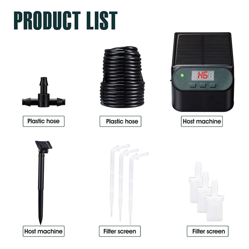 Solar Irrigation System Outdoor Potted Plants Automic Drip Kit Automatic