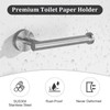 TURS Toilet Roll Holder Brushed Nickel Toilet Roll Holder Wall