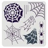 FINGERINSPIRE Spiderweb Stencil 11.8x11.8inch Reusable Spider Drawing DIY Arts and