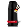 Helios Elegance Insulated Bottle Black 0.25 Litre