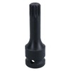 M14 Male Spline Deep Impact Impacted Socket 1/2in Drive Total