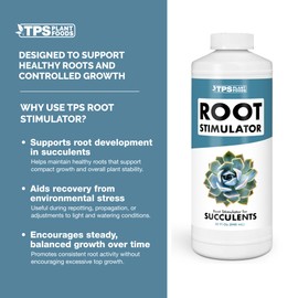 Root Stimulator for Succulents – Liquid Root Supplement with Kelp & Probiotics for Stronger Roots & Improved Water Efficiency, 32 oz