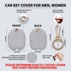 ANHBKAR Leather Keys Sleeve for Broken Car Key Loop Replacement