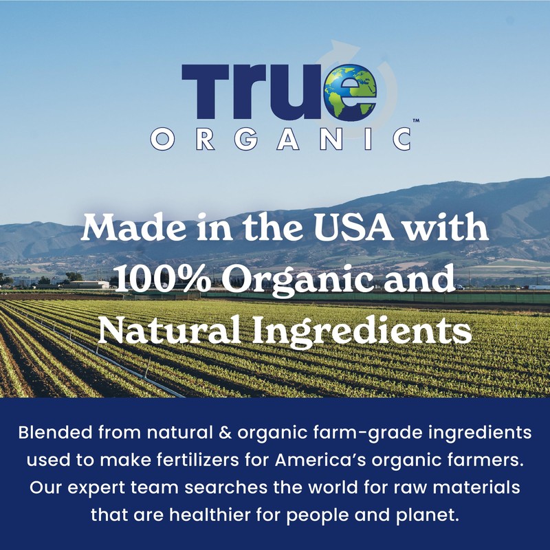 True Organic Fruit & Nut Food – Organic Fertilizer for