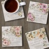 Thirstystone Sunny Scriptures Multi-Image Absorbent Stone Tumbled Tile Coaster 4