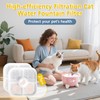 25pcs cat Filters Compatible with catit pixi Water Fountain Filter