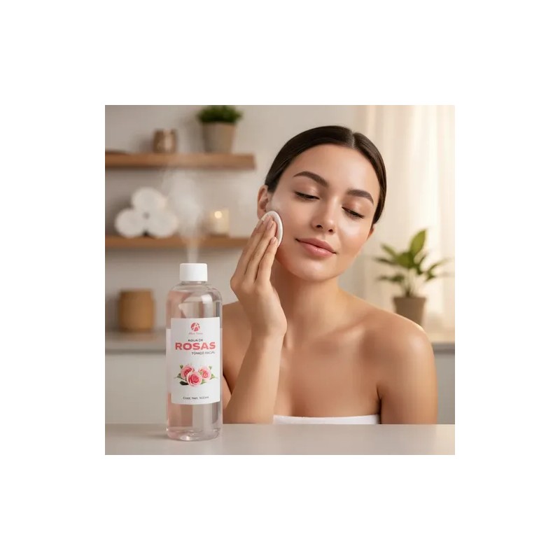 Agua De Rosas Tonico Facial 500ml Alma Tierra