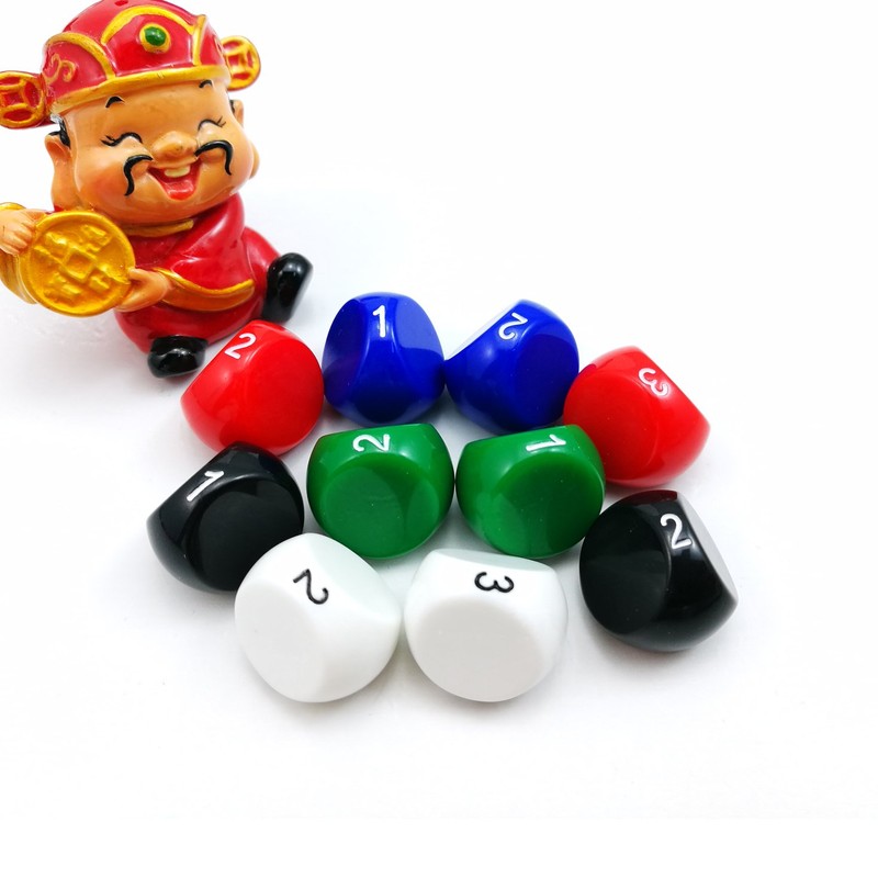 Bescon Complete Polyhedral Dice Set of 12pcs D3-D60，RPG Dice Set