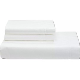 Unbranded NEW - Futon Sheet Set - WHITE 100% COTTON - FULL SIZE - won't pop off