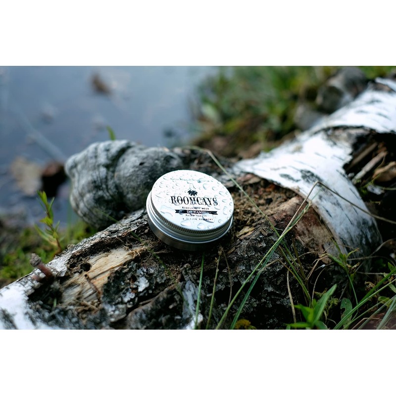 Roomcays 100% natural beard wax in an aluminium tin, 30