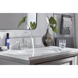 Peerless P2665LF Elmhurst Two-Handle Bath Faucet Centerset, Chrome