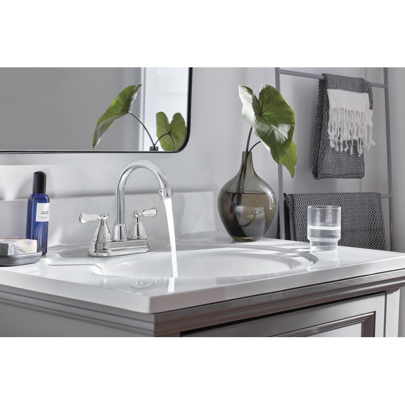 Peerless P2665LF Elmhurst Two-Handle Bath Faucet Centerset, Chrome