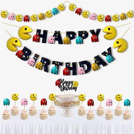 Seyal® Pacmn Ghost Theme Birthday Supplies