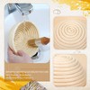 Irenare 10 Pcs Bread Banneton Proofing Basket Round Dough Sourdough