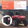 Foruly 5 Pin Winch Switch Amber LED Light On Off