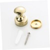 BUGUUYO Simple Round Hook Metal Coat Hat Wall Mount Bathroom