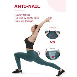 ALONG FIT Leggings with Pockets for Women Pants Yoga Pants High Waisted Leggings