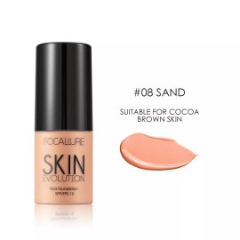 Focallure, Skin Evolution Liquid Foundation - 08-Sand