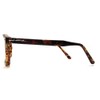 [DESIGN YEWEAR] Reinforced Square Wellington Sunglasses, Tortoise Shell x CLEAR