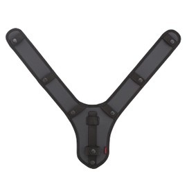 TJM Design KSPS-F2 Safety Belt Full Harness / Suspenders, Integrated Shoulder and Back Pad, Soft Cushion, Flexible Fit, Can be Used with Both X-type and Y-Type Harnesses, One Size Fits All