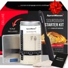 Complete Sourdough Starter Kit – Glass Jar with Lid, Kitchen