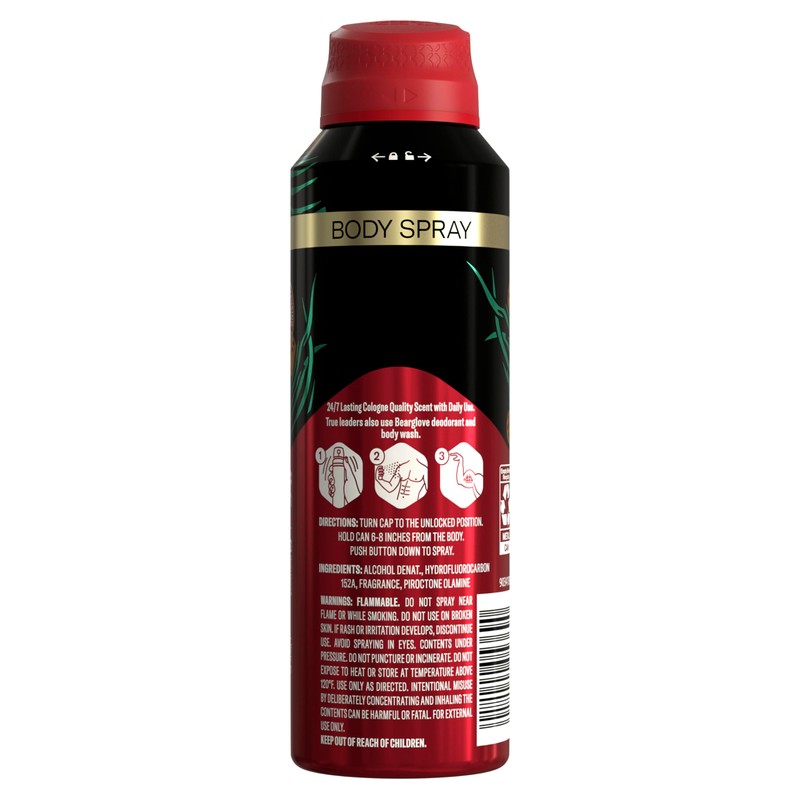 Old Spice Bearglove Body Spray for Men, 5.1 Oz (Pack