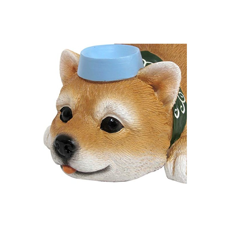 Daikai 72788 Figurine, Interior, Stylish, Animal, Shiba Inu, Face Down,