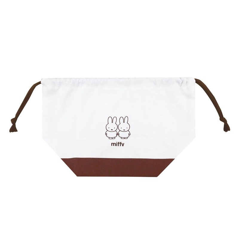 Kutsuwa MF836 Miffy Face Lunch Bag, Made in Japan
