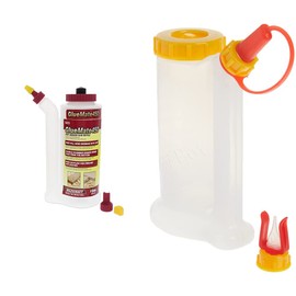 Milescraft 5223 Glue Mate 450-15oz. (450ml) Precision Wood Glue Bottle - Anti-Drip & Wood Glue Dispenser, 16 Oz Btl, Drip Less