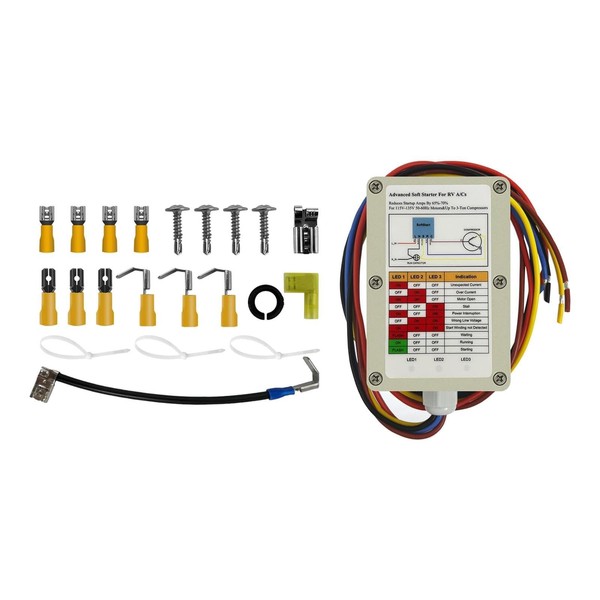 Okiyakusama Air Conditioner Soft Start Kit 364-x20 Easy Installation Soft