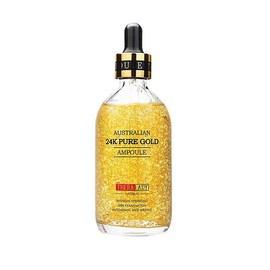 BeautyMall 1PC Australian 24K Pure Gold AMPOULE, Hydreating Lifting Moisturizing, Firming Soothing Ampoule Facial Essence, 100ml / 3.4fl. oz