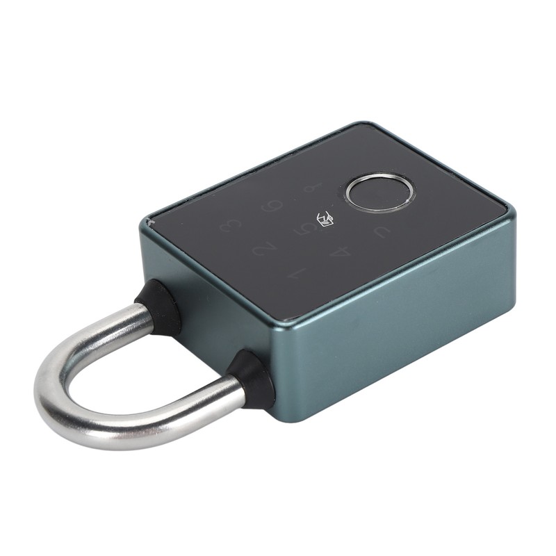 Smart Fingerprint Password Padlock Card APP Key Access Theft Proof