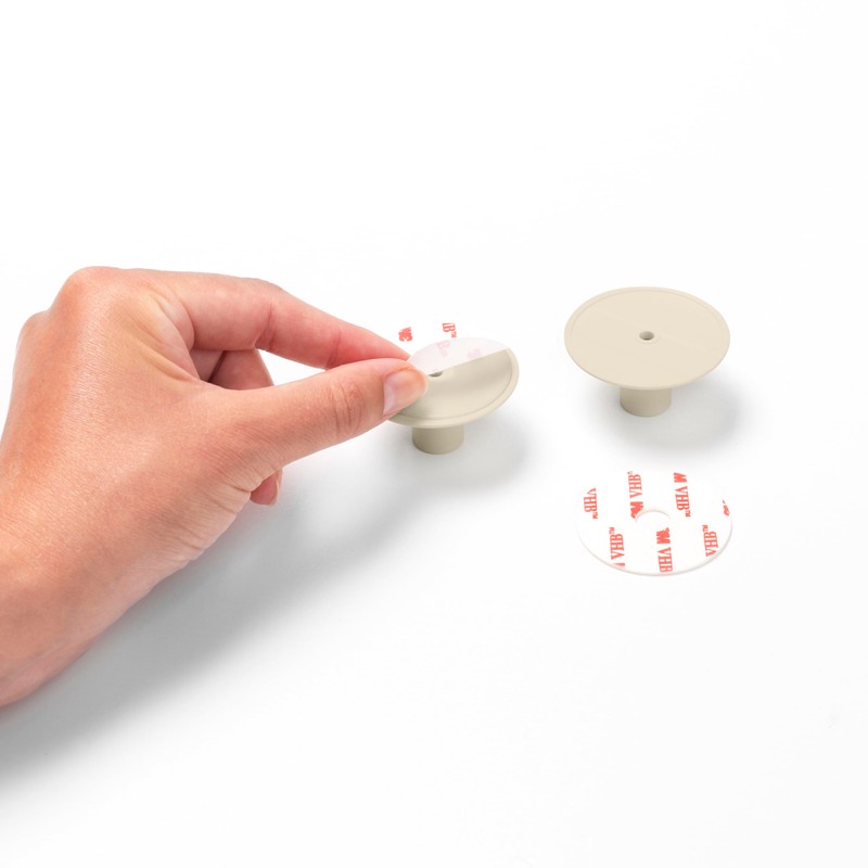 Brabantia - ReNew Handtuchhaken - Ideal für Bad, Toilette oder