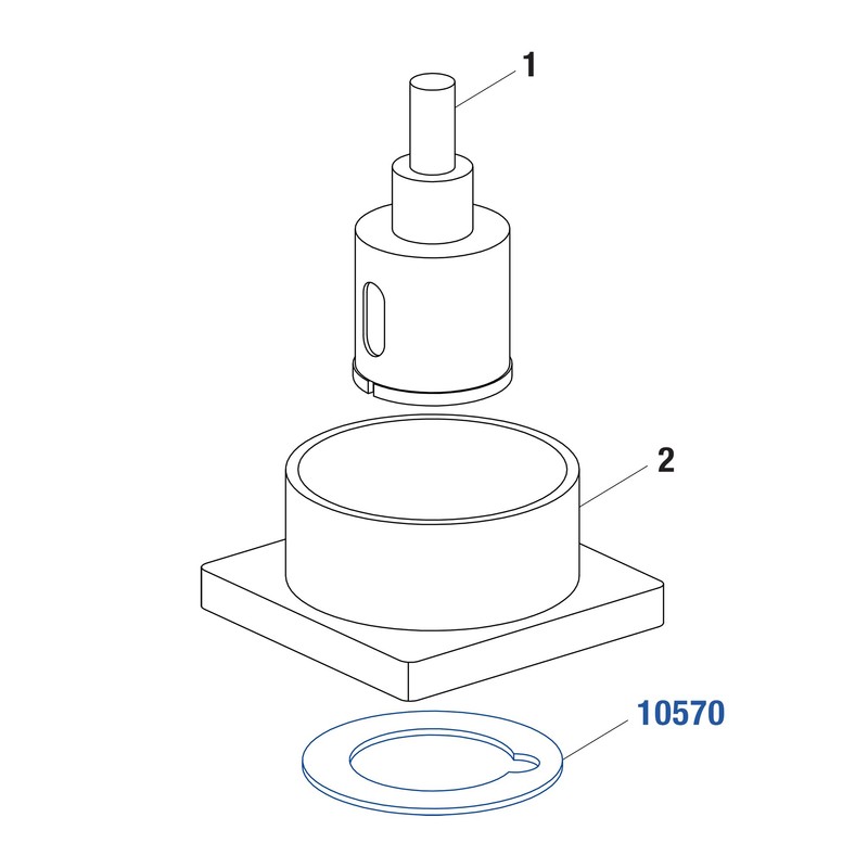 QEP Mounting Pads for 1-3/8 in. Diamond Grit Hole Saw