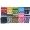 Jukway Cotton Fabric Bundle, 25 x 25 cm, Cotton Fabric,