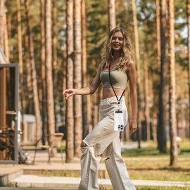 NeeKoDoLee Phone Lanyard, Crossbody Multifuctional Lanyards Around the Neck,Wrist Strap Phone and Tether Pads Compatible with Most Smartphones