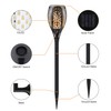 Permande Upgraded Solar Lights Outdoor, Solar Torch Lights with Flickering