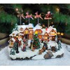 MOMENTS IN TIME 10.5”H Polyresin Christmas Village with Music and