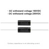 2pcs Capacitor Frequency Divider, DC 250V 1uF / 2.2uF /