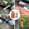 10 Pcs Chainsaw Sharpener File Kit with 5/32 3/16 7/32