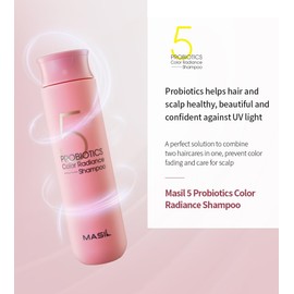 Masil 3 Salon Care CMC Shampoo 5.1floz Travel Damaged Hair Hair Loss Weakened Scalp Bouncy Hair (Color Radiance)