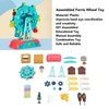 Kid Assembled Ferris Wheel Toy Nut Disassembled Maunal Ferris Wheel