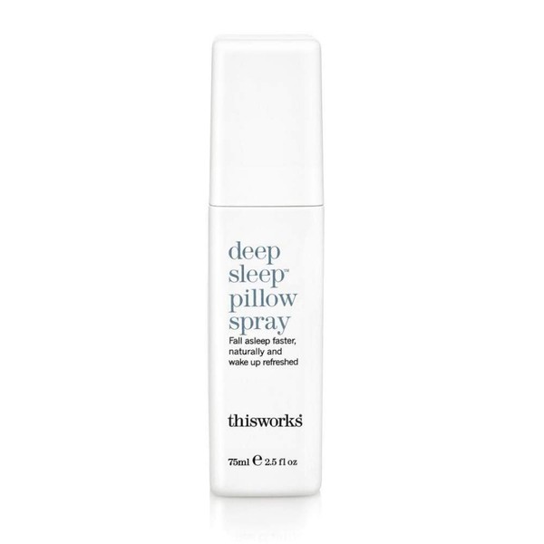 ThisWorks Deep Sleep Pillow Spray: Natural Sleep Aid, Stress & Anxiety Relief, 75ml | 2.5 fl oz