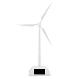 Fdit Solar Windmill Model Toy for Children Science Teaching Tool Desktop Decor