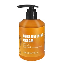 GZE Curl Defining Cream - Anti-Frizz Curling Cream to Define All Curly Types & Hair Textures Curling Perfection