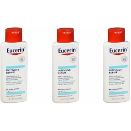Eucerin Intensive Repair Dry Skin Lotion 8.4oz (3 Pack)
