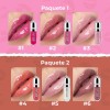 Lip Gloss Brillo Labial Hidratante Maquillaje Glossy 3pzs F