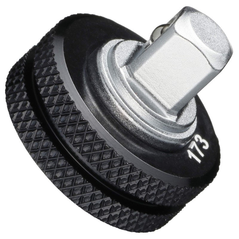 Tone QA-02S Quick Turn Adapter for Ratchets, 1/4" Connector, Black